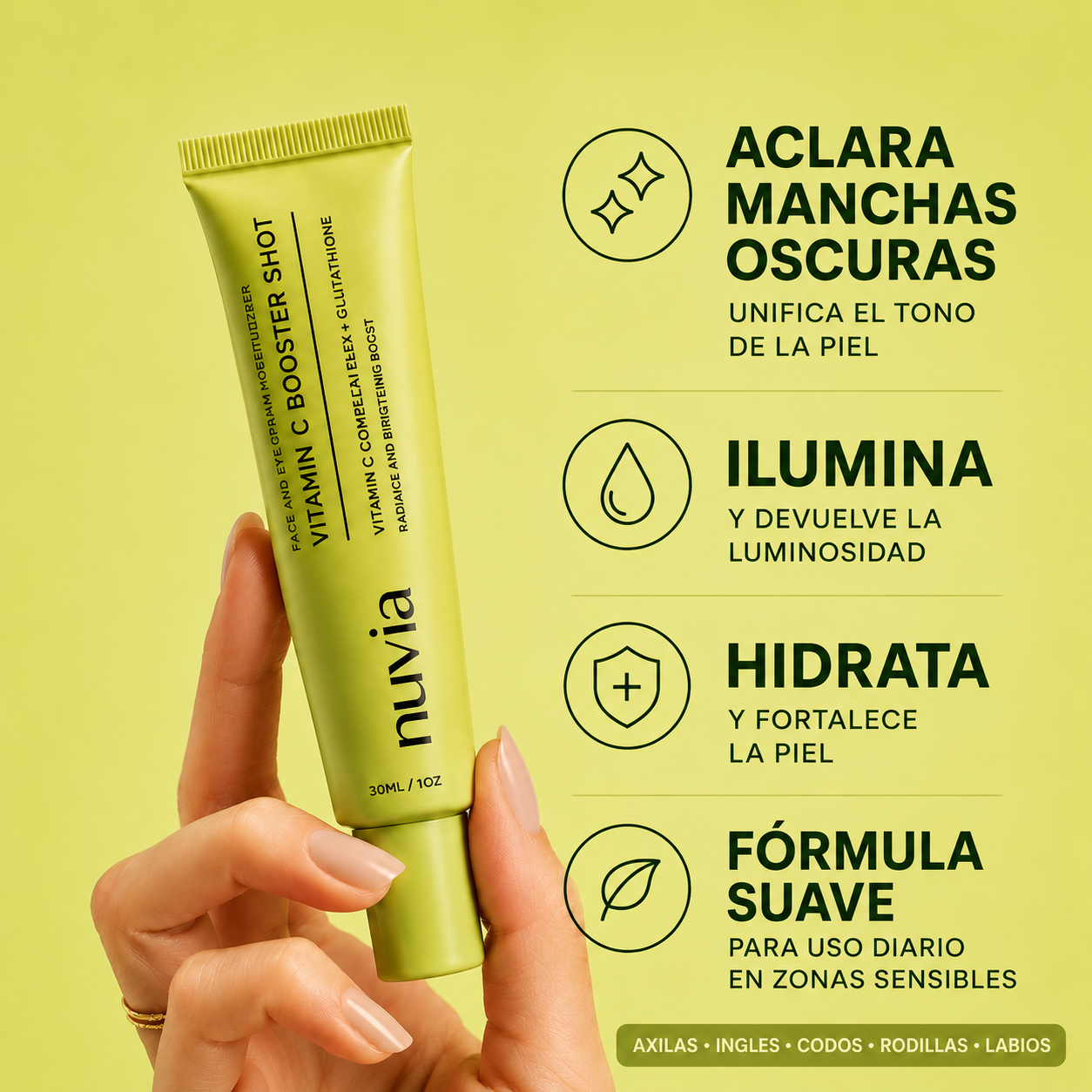 Crema aclaradora nuvia®